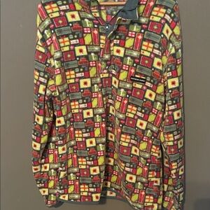Southern Marsh Colorful Fleece Jacket presents theme size m A6
